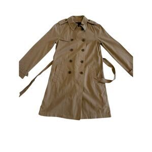 J. Crew NWT Khaki Belted Trench Coat - Women's Size 6